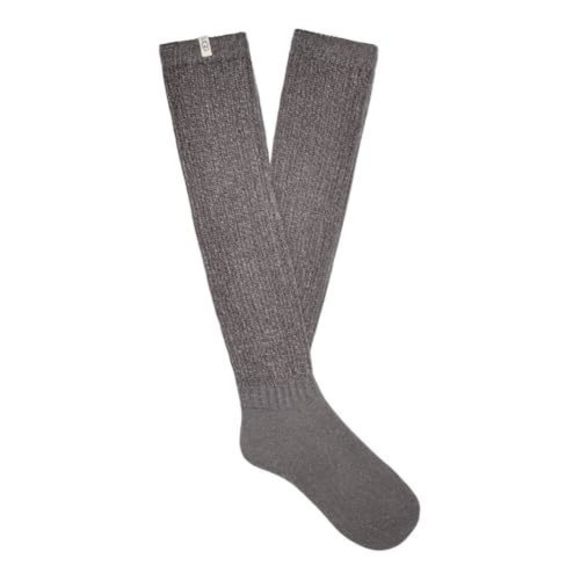 UGG Women's Clarice Tall Slouchy Sock, Charcoal, O/S - Picture 1 of 1